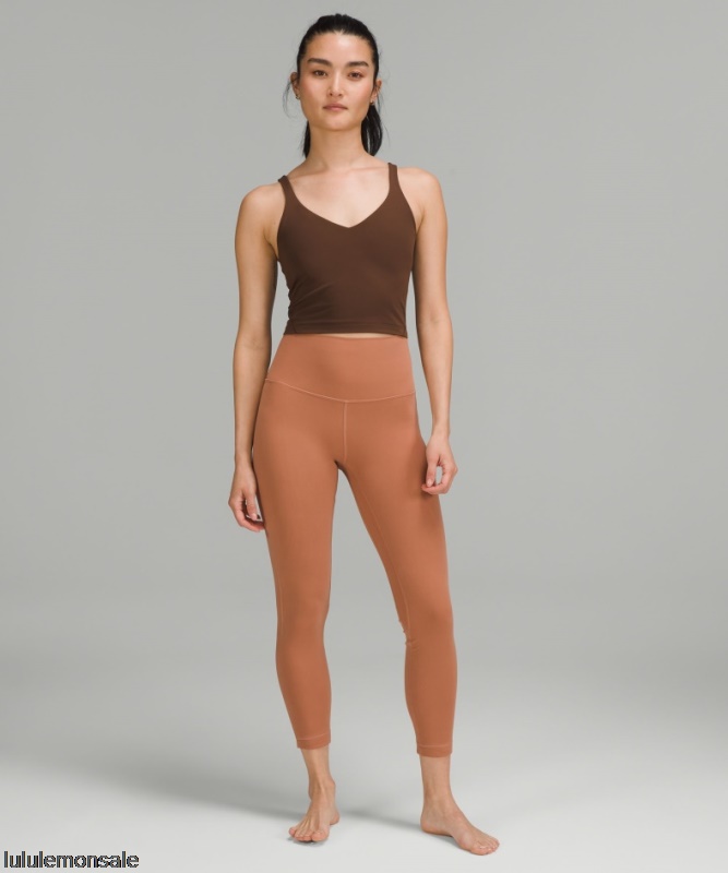 Lululemon Damen DELULU013 | Lululemon Deutschland Dusty Clay Align Hochhaushose 25